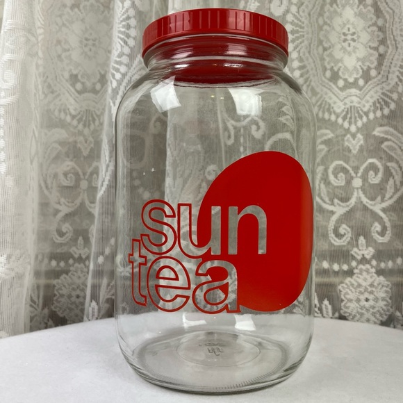 Vintage Dining Vintage Glass Sun Tea Gallon Jar Poshmark